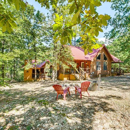 Broken Bow Rental Cabin With Hot Tub And Bar Exterior photo